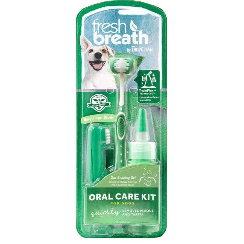 Tropiclean Kit de Cuidado Dental Grande 2oz