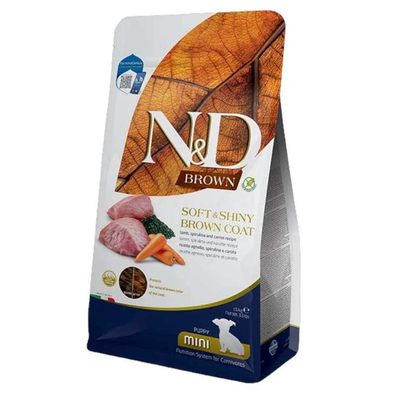 Farmina Nd Brown Dog Puppy Cordero Spirulina Mini 1,5Kg