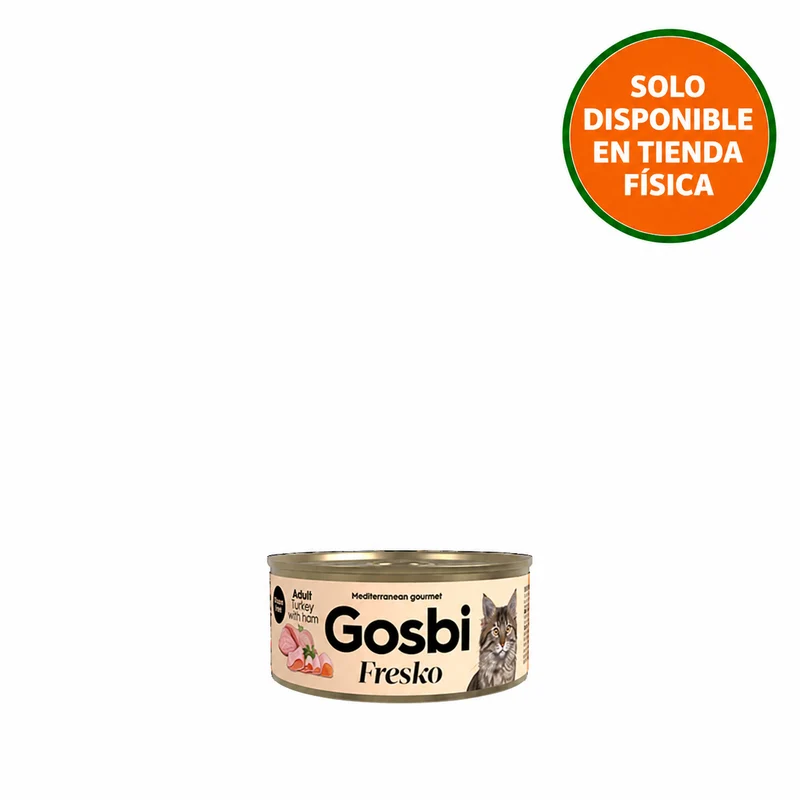 Gosbi Fresko Cat Adult Pavo con Jamón 70 gr