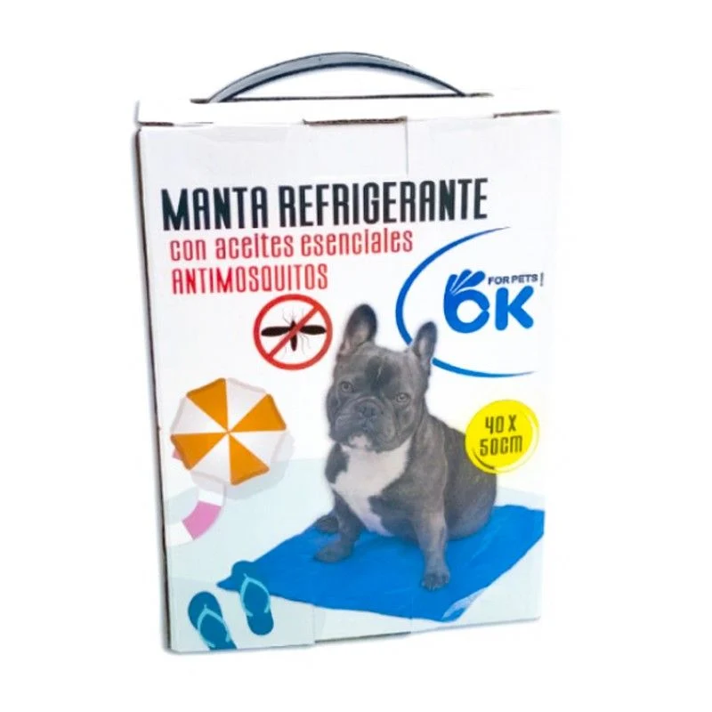 Manta Refrigerante Antimosquitos para Mascotas 40x50 cm