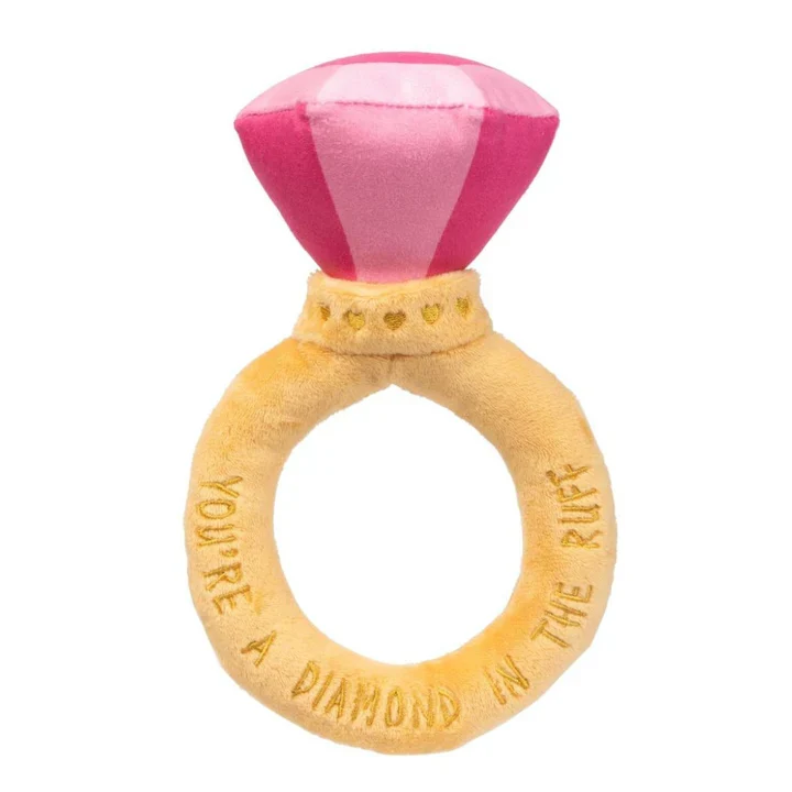 Fuzzyard - Peluche Anillo con Diamante