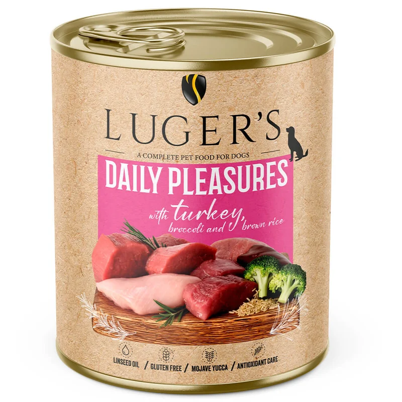 Luger’s - Pavo con brócoli y arroz integral