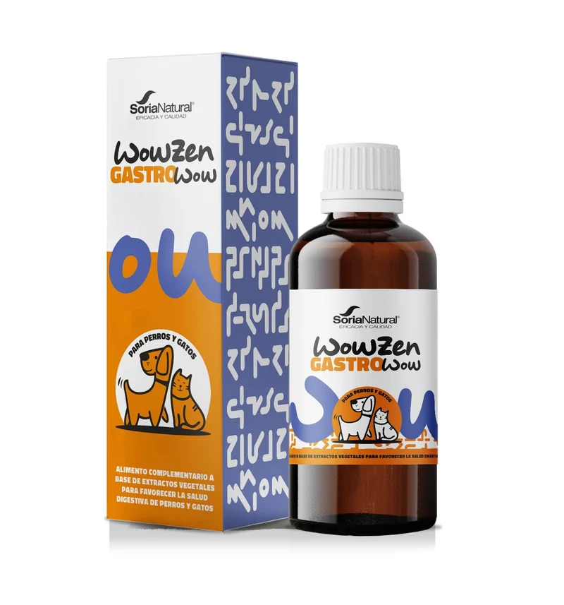 Soria Natural - Suplemento Gastrowow para perros y gatos