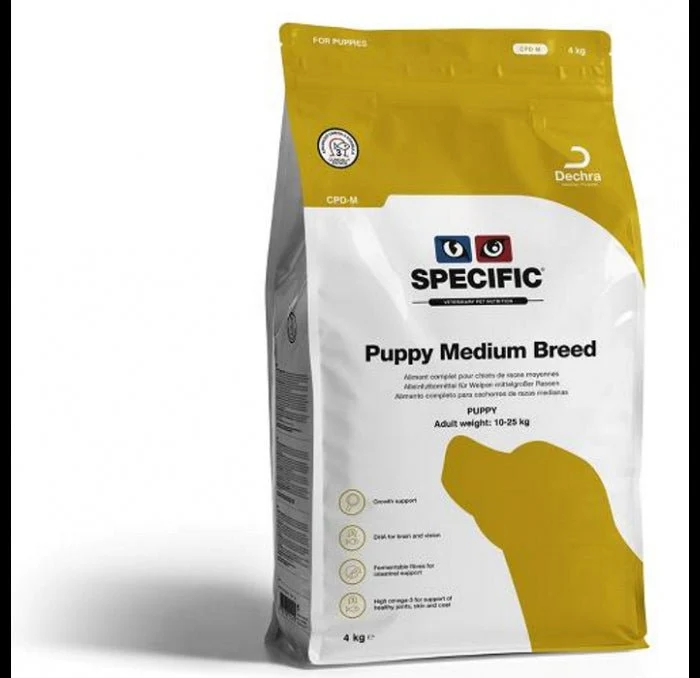 Specific CPD-M Puppy Medium Breed Alimento Seco 12Kg