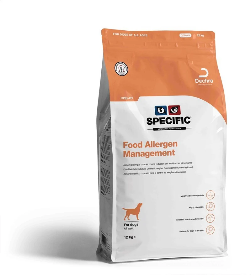Specific CDD-HY Alimento Seco Perros Hipoalergénico Pescado 12Kg