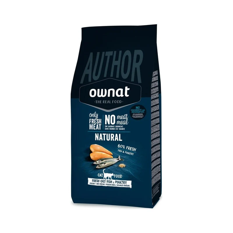 Ownat Author Fresh Pescado y Aves Adulto Pienso 1,5Kg