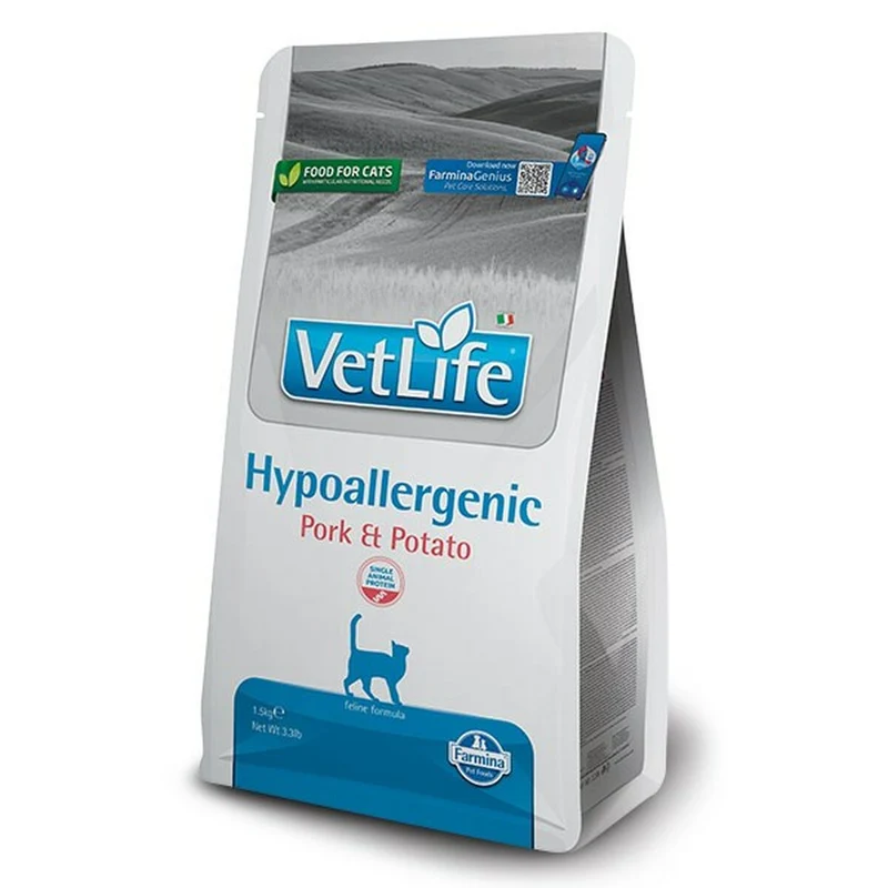 Cat food Farmina VET LIFE NAT Adult Pig 1,5 Kg