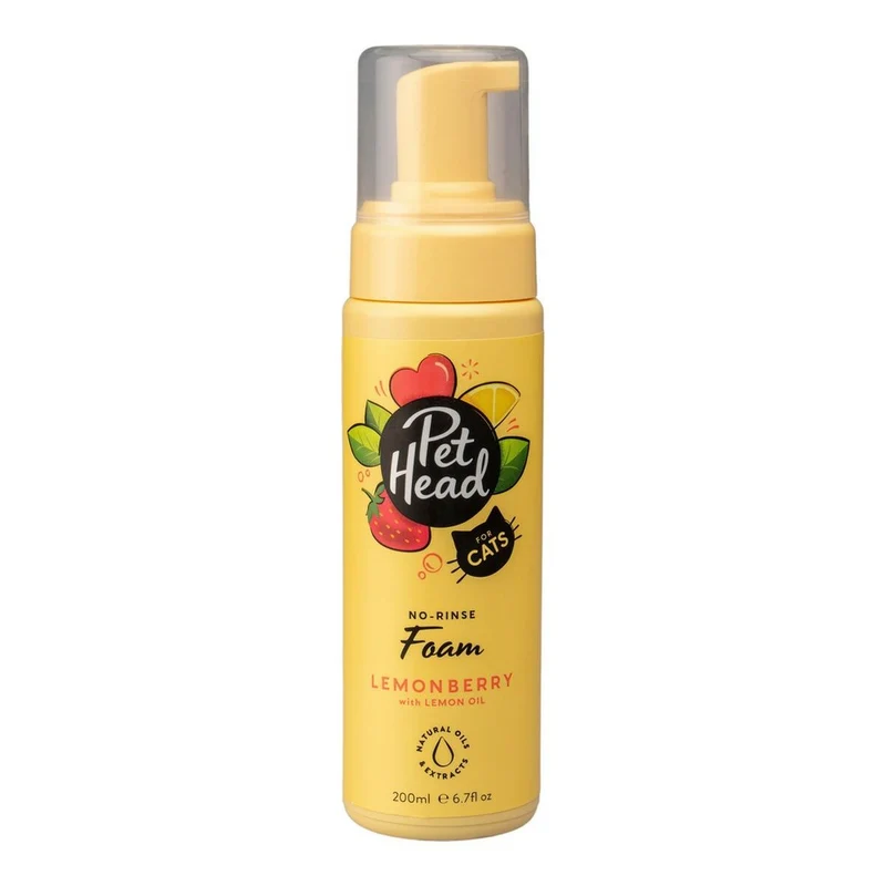 Dry Shampoo Pet Head Felin' Good Cat Foam