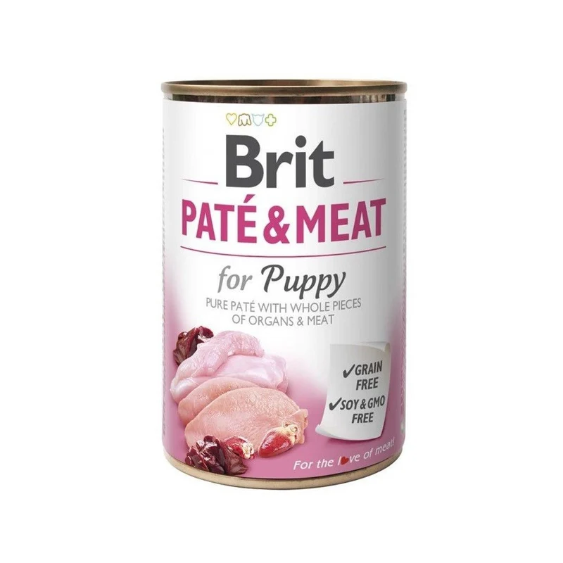 Brit Pate & Meat Puppy Comida Húmeda 400g