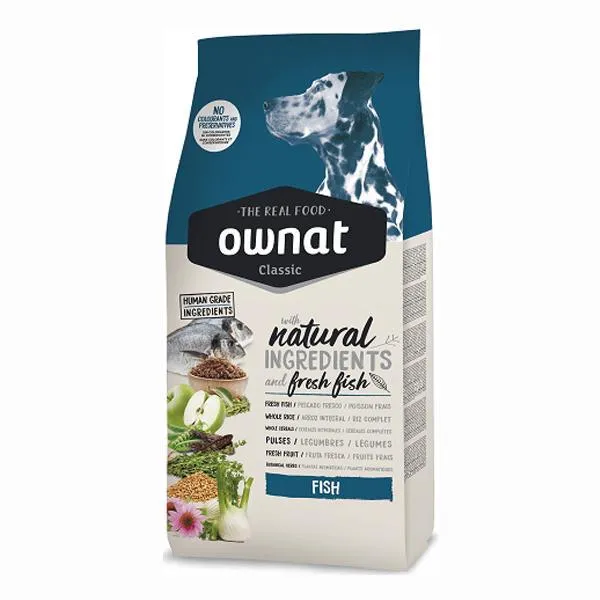 Ownat Classic Canine Adult Pescado Pienso 12Kg