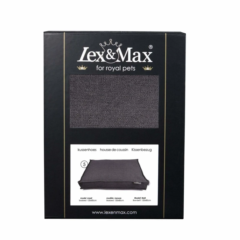 Lex&Max Boxbed Mick Ng Funda y Relleno Negro 0,98kg