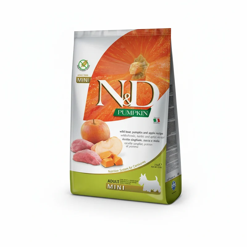 Farmina N&D Dog Pumpkin Mini Jabalí Alimento Seco 2,5Kg