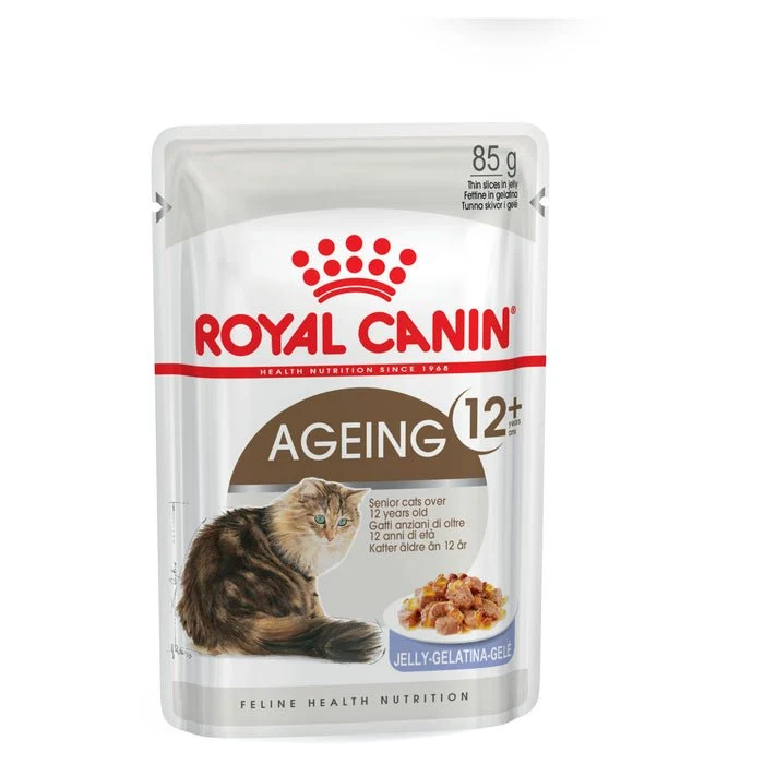 Royal Canin Feline Ageing +12 Comida Húmeda Gelatina 12 uds