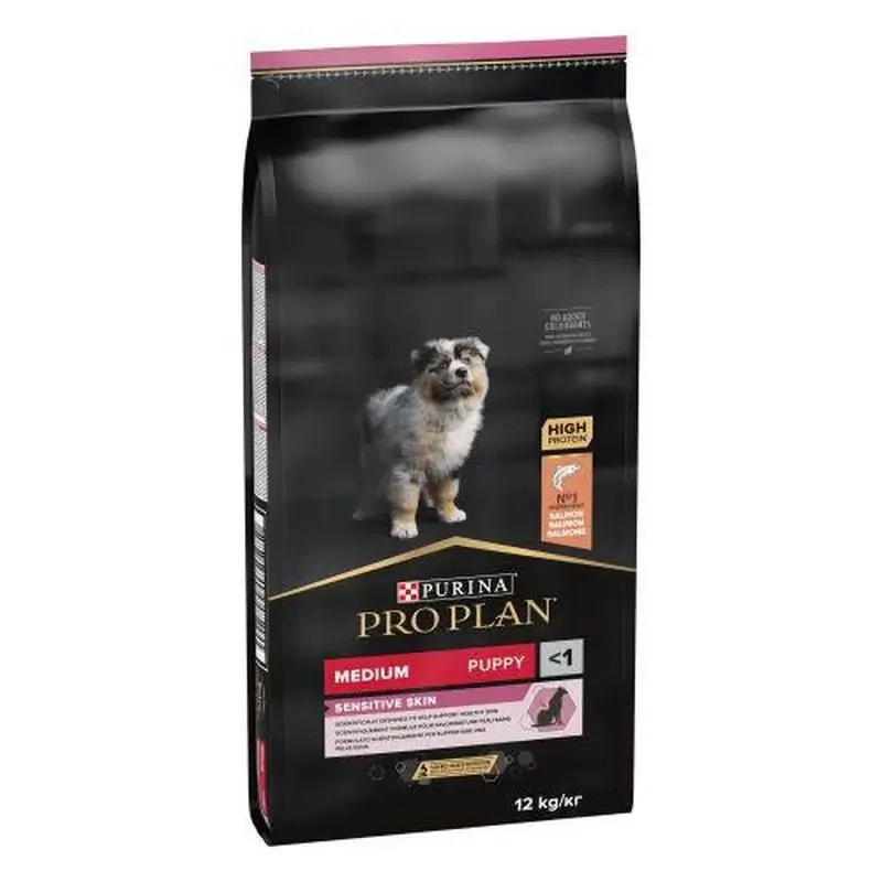 Purina Pro Plan Canine Puppy Medium Derma Sabor Salmón 12Kg
