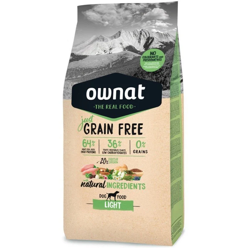 Ownat Just Grain Free Canine Light Pienso para Perros 14kg
