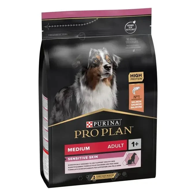 Purina Pro Plan Medium Adult Sensitive Skin Salmón 3Kg