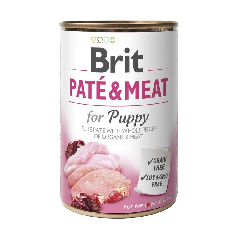 Brit Pate & Meat Salmón Paté para Perros 6 ud