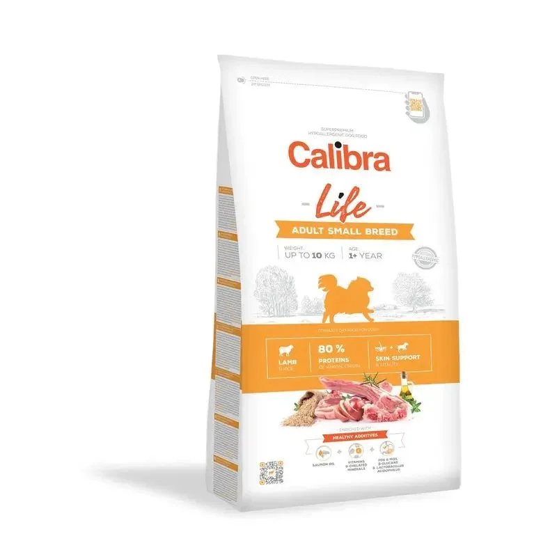 Calibra Dog Life Cordero Adulto Para Perros Pequeños Saco 6Kg