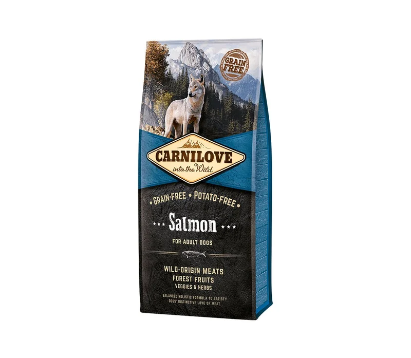 Carnilove Canine Adult Salmón Alimento Seco 1,5Kg