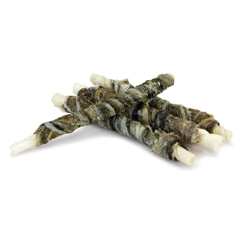 Twist con Piel de Bacalao Enrollada 12cm