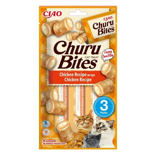Inaba churu bites Gato - Pollo