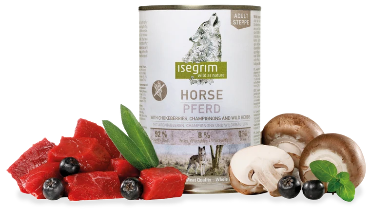 Isegrim - Caballo con bayas Aronia y champiñones