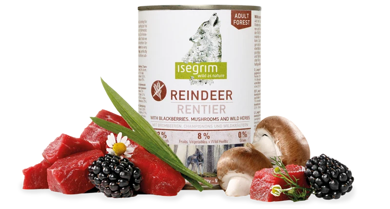 Isegrim - Reno con moras y champiñones