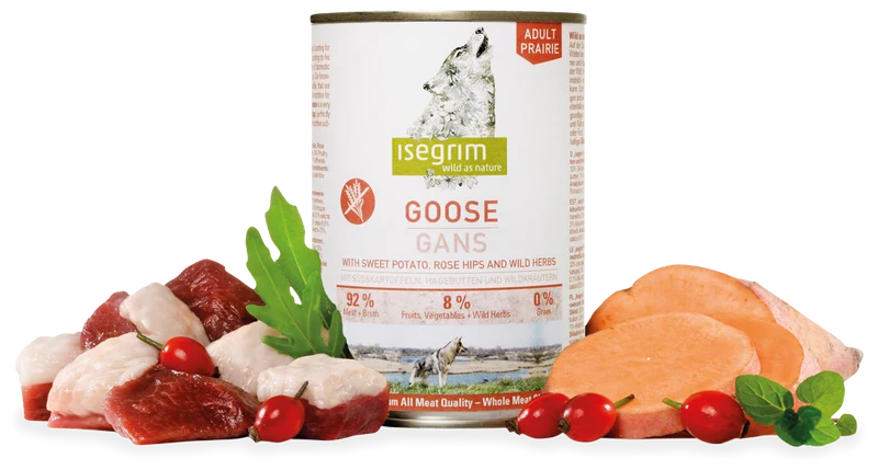 Isegrim - Ganso con boniato y escaramujo