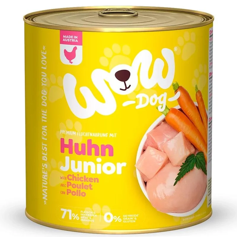 Wow - Lata de pollo con zanahoria 800g