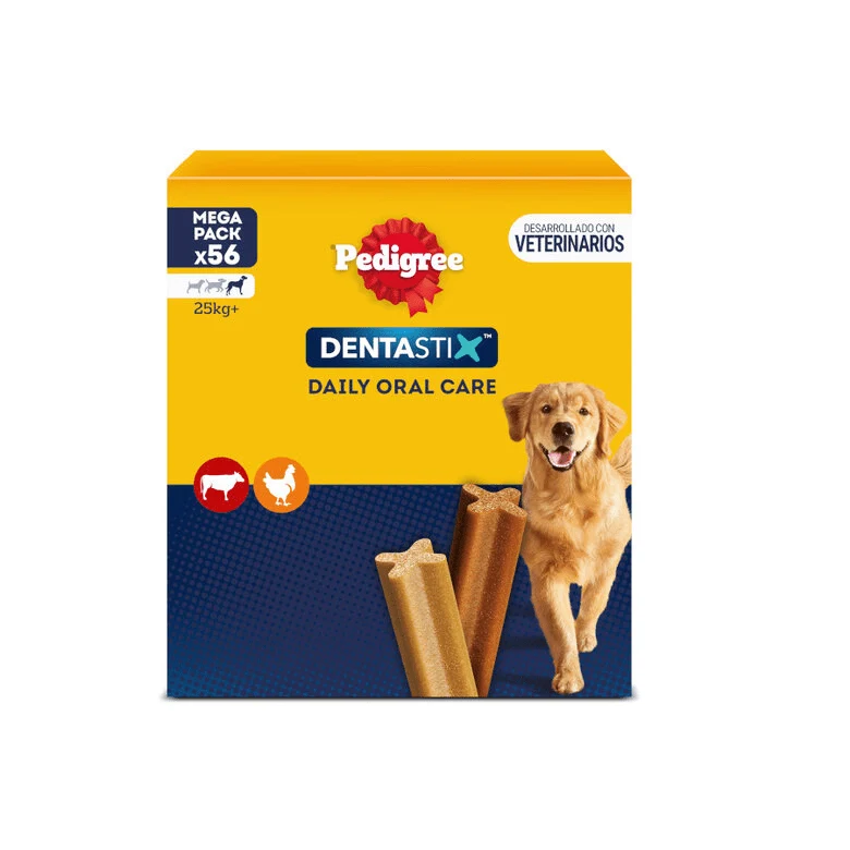 Pedigree Dentastix para Perros Grandes – Snacks Dentales 56 Unidades