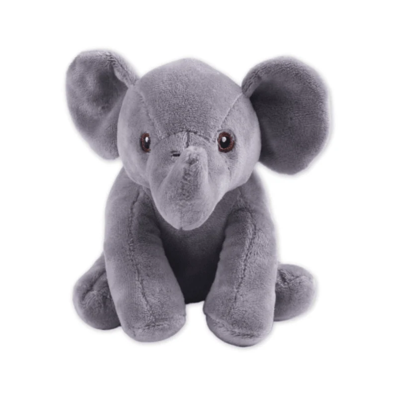 Twinbee Peluche Elefante 15cm con Sonido – Juguete suave y chirriante para perros pequeños