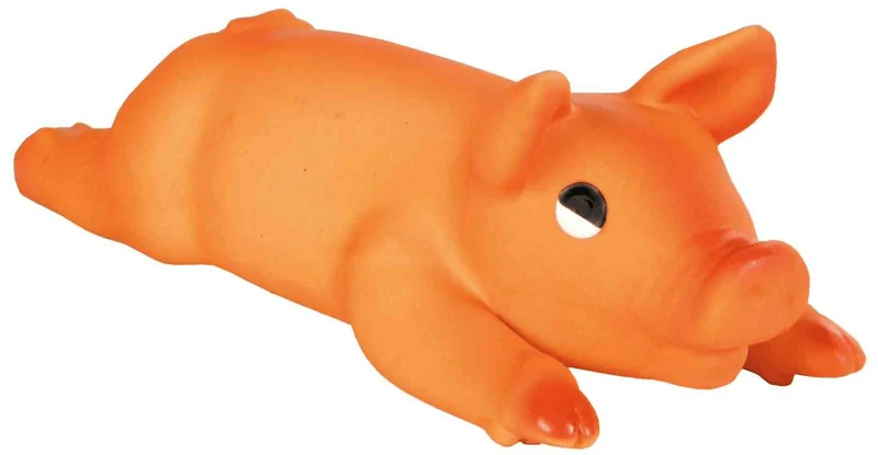 Cerdo de Látex Grande 24cm con Chiflo – Juguete chirriante y divertido para perros
