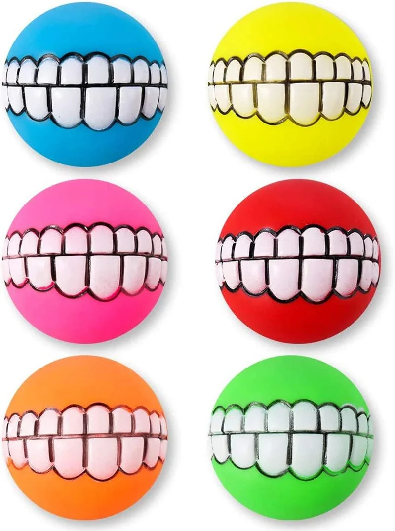 Pelota Sonrisa 72mm para Perros