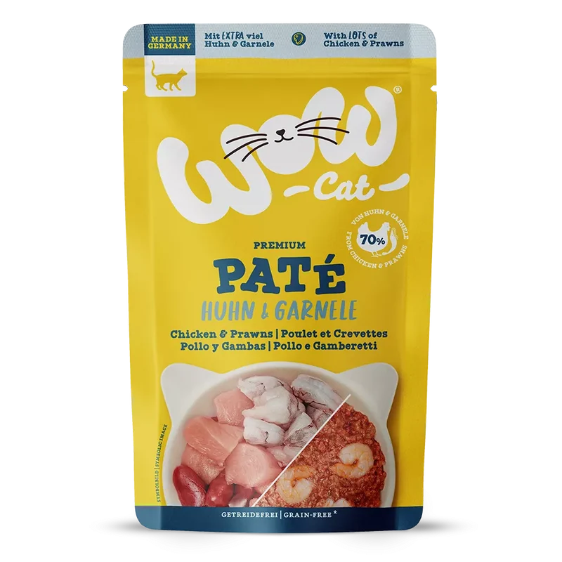 Wow Gato - Pollo y gambas
