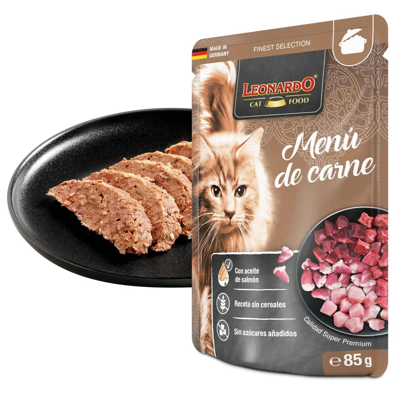 Leonardo Finest Selection Menú de Carne para Gatos – 85g