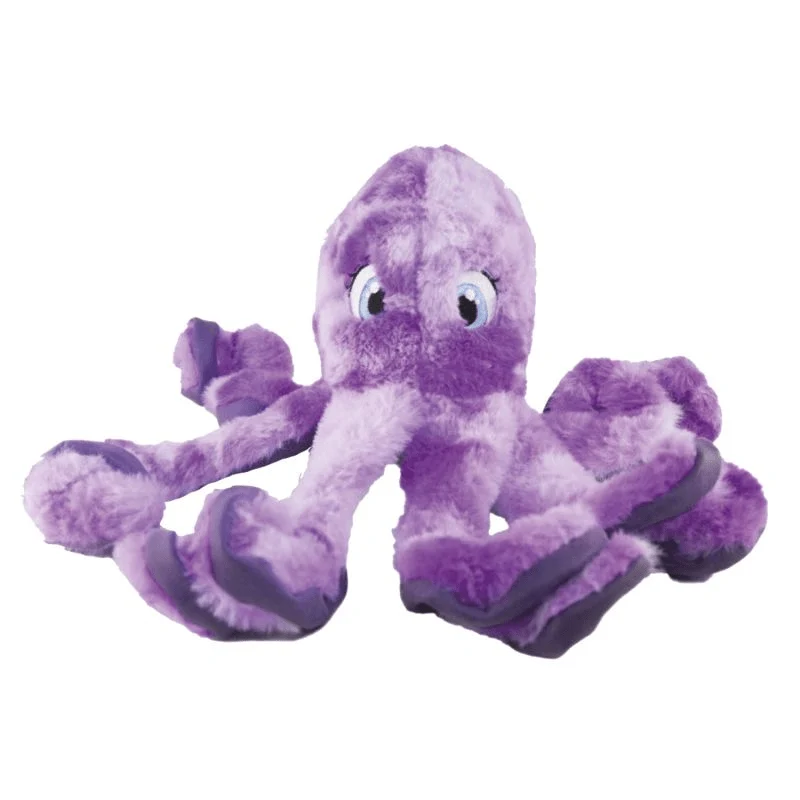 KONG SoftSeas Octopus L – Peluche pulpo ultra suave para perros grandes