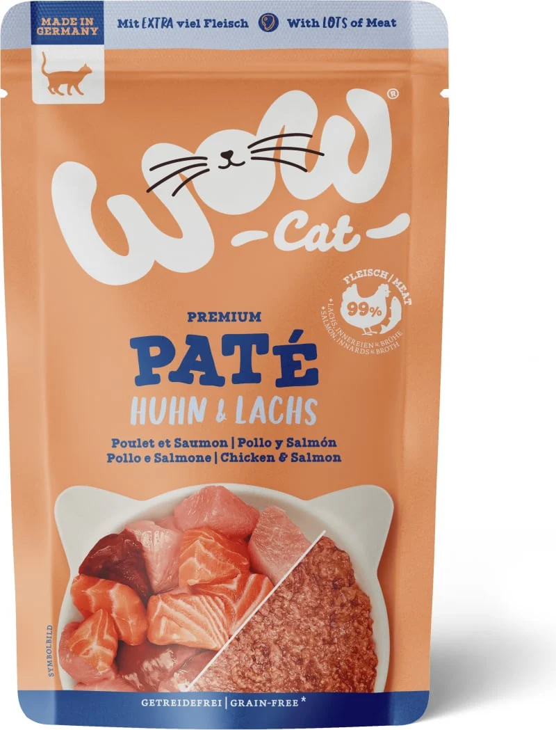 Wow Gato - Pollo y salmón