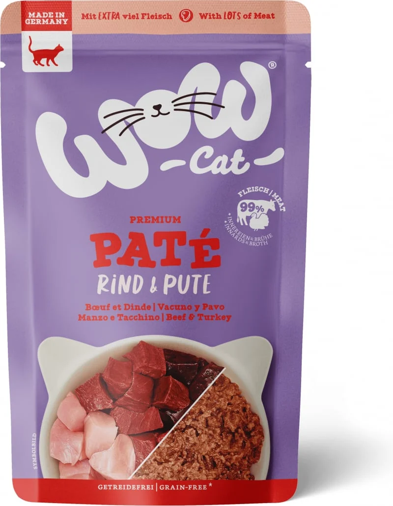 Wow Gato - Ternera y pavo