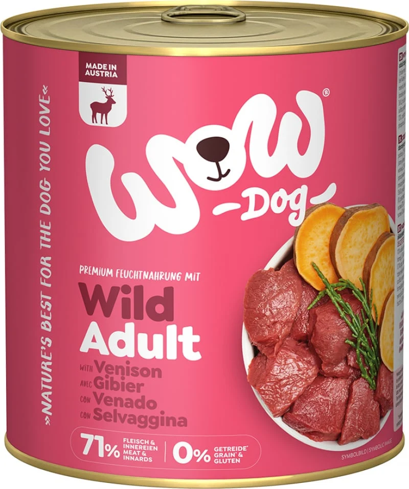 Wow - Lata de venado con batatas 800g