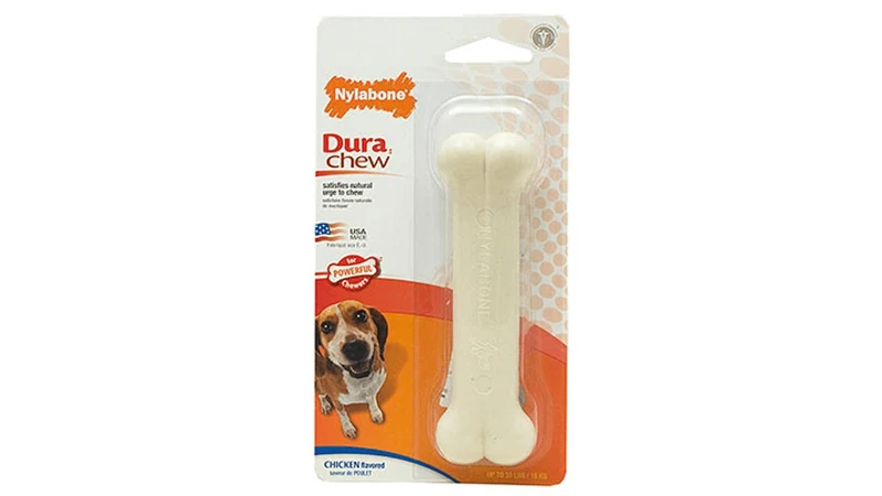 Nylabone Dura Chew Hueso sabor Pollo T-M
