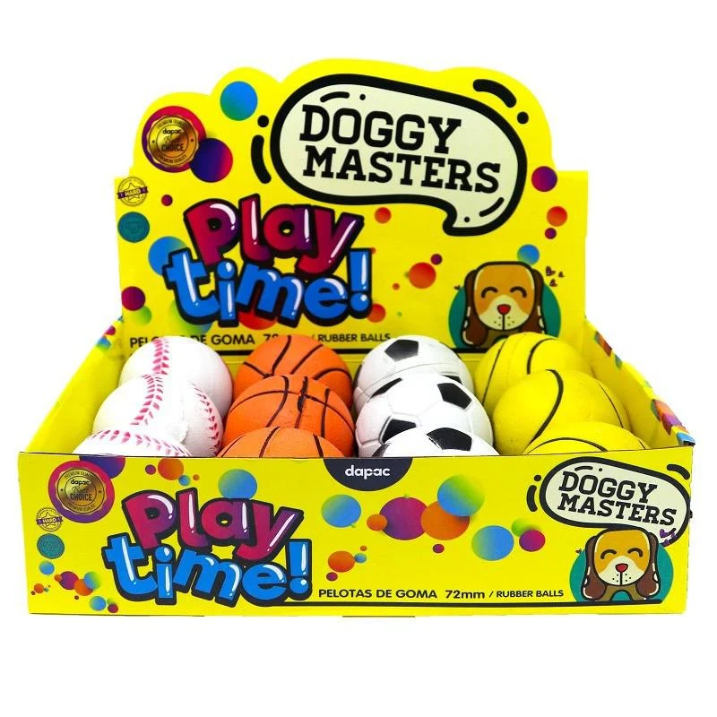Doggy Masters Playtime Sport Balls 72mm