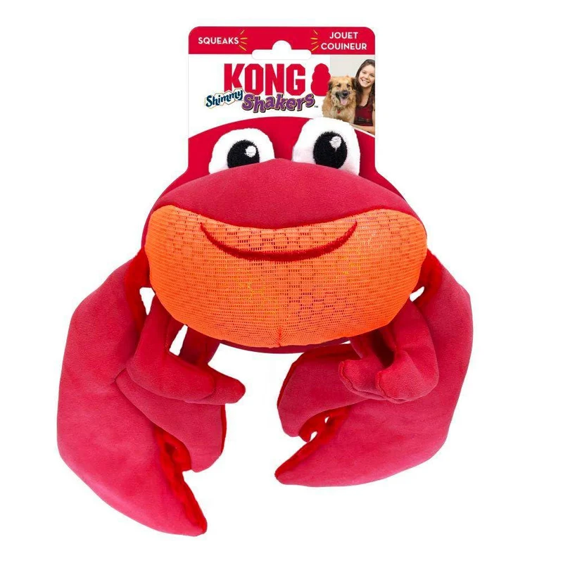 Kong Peluche Shakers Shimmy Cangrejo para Perros