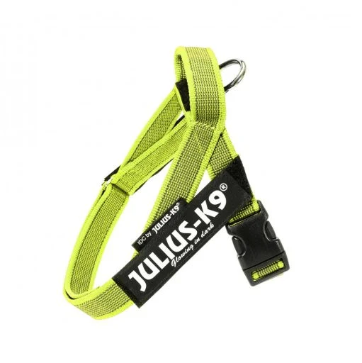 Arnés Julius K9 IDC Cinta Amarillo Neon T Mini-Mini