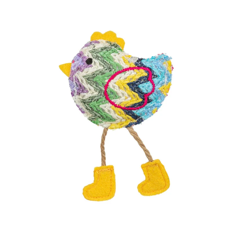 Cat toy Trixie Chicken Multicolour