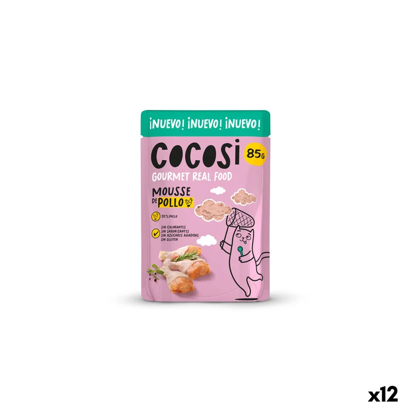 Cat food Cocosi Gourmet Real Food 80 g 12 Units