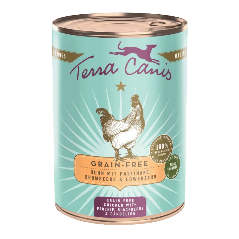 Terra Canis - Pollo con chirivía y zarzamora