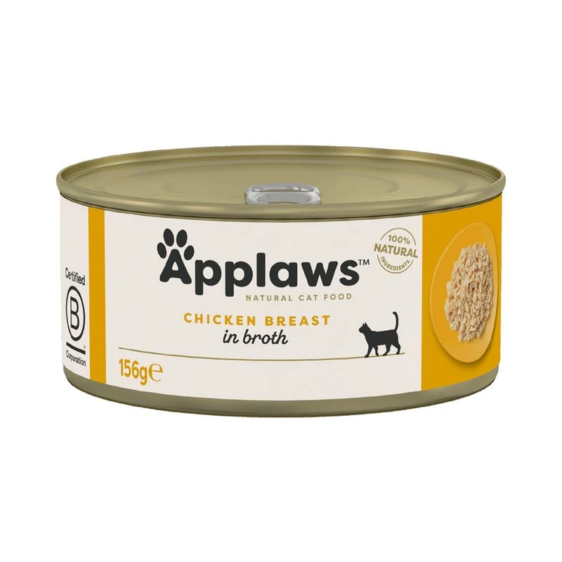 Applaws gato - Pechuga de pollo en caldo 156g