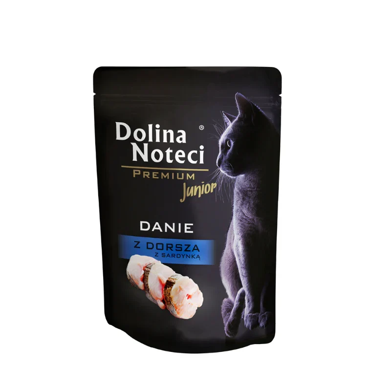 Dolina Noteci gatos - Bacalao y sardina