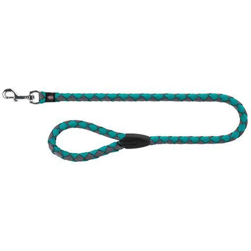 Correa Trenzada Trixi Azul y Gris 1m | Paseo