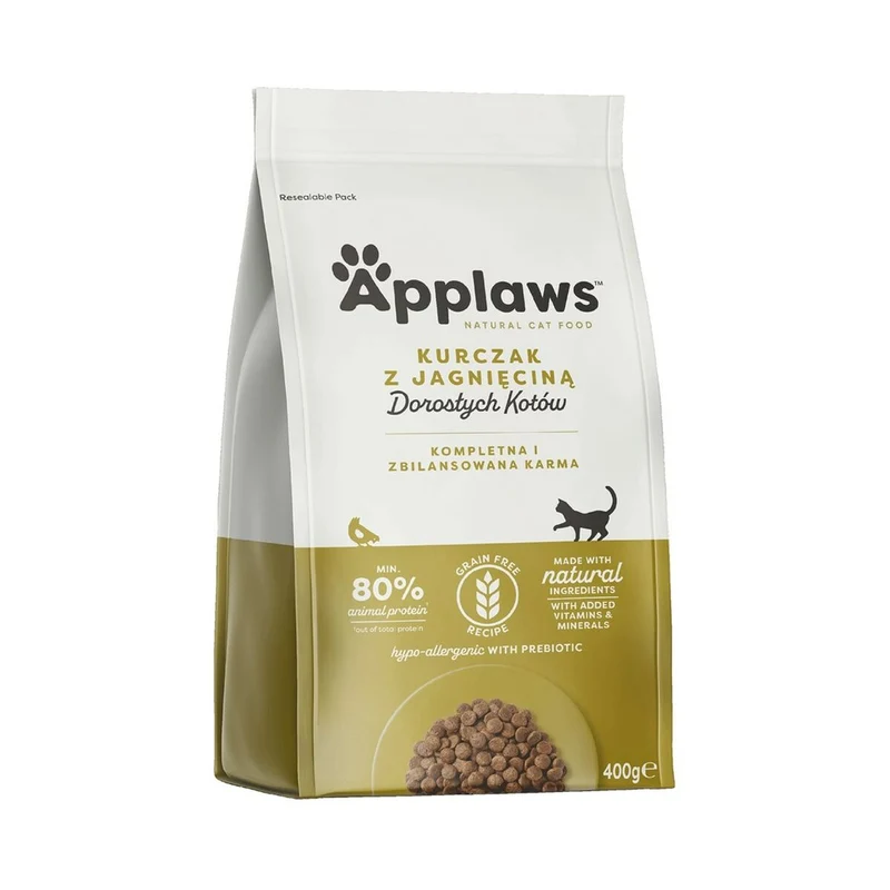 Fodder Applaws Adult Chicken with lamb Chicken 400 g